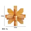 Madera de Haya Candado Kongming Boutique Juguetes de Madera para Niños Ocio Educativo para Adultos Juguetes de Desmontaje Candado de Madera Luban