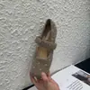 Primer Encuentro Ji Zapatos Mary Jane de Lunares Retro para Mujer 2026 Otoño Nuevo Hebilla Única Punta Cuadrada Fondo Plano Suela Suave Versátil Lana