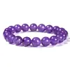 Pulseras de joyería de moda de piedra natural de 10 mm más vendidas transfronterizas populares europeas y americanas al por mayor