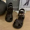Sandalias para Niñas 2026 Verano Nuevo Estilo Zapatos para Niños Zapatos de Princesa para Niñas Pequeñas Suela Suave Sandalias Cerradas Casuales para Niñas