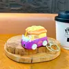 Chaveiro de Mini Carro Transfronteiriço Divertido Alívio de Estresse Brinquedo de Carro para Estudante Chaveiro Pingente de Bolsa Pequeno Presente