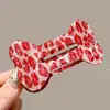 Elegante pinza grande plana para el cabello, pinza de garra de abulón, pinza plana de pico de pato para peinar el cabello, cómoda de llevar, nuevo pinza para el cabello 2026