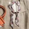 Bufanda Larga de Cuello Pequeño de Cuadros Británicos para Mujer, Accesorio de Bufanda Versátil para el Viaje Diario, Elegante Accesorio para el Cuello