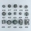 416 Shanxi Vintage Prata Velha Acessórios DIY 37 Pulseira de Prata Cordão de Mão Acessórios de Joias