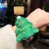 Nuevo Peluche Navideño Transfronterizo Anillo a Presión Lindo Muñeco de Dibujos Animados Tridimensional Pulsera de Pareja Regalo Accesorios para el Cabello