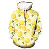 Amazon comercio exterior otoño nuevo directo de fábrica serie de alimentos 3D sudadera con capucha estampada digital al por mayor