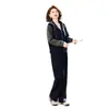 Conjunto de Ropa Deportiva de Primavera para Mamá 2026 Estilo Nuevo Ropa Casual de Primavera y Otoño para Mujeres de Mediana Edad Conjunto de Chaqueta de Dos Piezas para Personas de Mediana Edad y Mayores