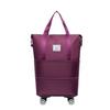Bolsa de viaje con ruedas universal, ligera, portátil, para equipaje, bolsa de almacenamiento, bolsa de maternidad con separación de humedad y sequedad, bolsa de yoga para fitness de gran capacidad