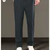Nueva colección de otoño e invierno de pantalones casuales rectos de pana para hombre, forrados de polar, cálidos, disponibles en tallas grandes