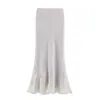 Item Quente Transfronteiriço do AliExpress Nova Coleção Primavera 2026 Blusa Plissada de Renda Feminina 8741806 Saia 8741807