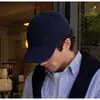 Gorra de béisbol de lana para hombre de otoño e invierno transfronteriza, engrosada para abrigar, con protección para las orejas, visera tipo pico de pato y forro de algodón resistente al viento y al frío, adecuada para hombres de mediana edad y mayores