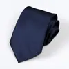 Gravata Formal Masculina para Negócios Preto Profissional Casamento Vermelho Noivo e Padrinho Estilo Coreano Gravata Amarrada à Mão Feminina 8cm de Largura