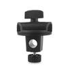 Brazo de barra transversal para micrófono dirección ajustable posición de orificio a presión clip de base fija adaptador de soporte giratorio accesorios