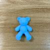 Acessórios de chapéu de desenho animado explosivo faça você mesmo acessórios de acrílico urso violento cola creme materiais de decoração de concha de telefone celular