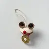 Bonecas de vagem de planta natural, itens decorativos acabados, bonecas de desenho animado de vagem de semente, lembranças de viagem
