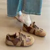 Zapatillas de Entrenamiento Alemanas para Mujer 2026 Otoño Nuevo Estilo Caliente Retro Versátiles para el Trabajo Suela Suave Cómodas Zapatillas Deportivas Casuales Zapatos de Mujer