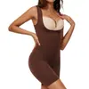 Ropa interior moldeadora europea y americana de corte bajo de una sola pieza para mujer, control de abdomen, levantamiento de glúteos, soporte lumbar de ángulo plano, realce de busto, prenda ajustada, pantalones moldeadores de talla grande, que abrazan las caderas