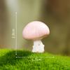 Musgo Micro Paisagem Simulação Criativa Fantasia Pequeno Cogumelo Bonsai Jardinagem DIY Paisagismo Decorações Acessórios Pequenos Enfeites