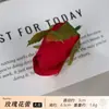 Botões de Rosa Artificiais Transfronteiriços, Cabeças de Flores, Flores de Seda para Casamento, Decoração DIY Feita à Mão para Roupas e Chapéus, Flores Artificiais, Comércio Exterior