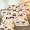 Un par de fundas de almohada de terciopelo de leche engrosadas para otoño e invierno, adecuadas para uso doméstico; fundas de almohada de forro polar de coral, almohadillas para adultos y fundas de almohada (se vende individualmente)