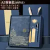 Cuaderno Tendencia Nacional A5 Logo Personalizado Regalo Oficina Negocios Bloc de Notas Engrosado Hebilla de Alto Valor Caja de Regalo