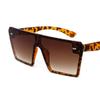 Gafas de Sol de Moda Europeas y Americanas Jamie 1917 Gafas de Sol de Una Pieza Montura Grande Montura Cuadrada para Hombres y Mujeres