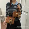 Moda de Dibujos Animados Linda Estilo Femenino 2026 Nuevo para Mujer Otoño Invierno Patrón de Lunares Bolso Cruzado de Hombro Único de Mano Diario Nicho