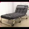 Cama dobrável reforçada, poltrona reclinável multifuncional para cochilo no escritório, cama de solteiro para casa, cama simples, cama de acompanhante, cama de acampamento