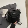 Bolsa Transversal, Bolsa Feminina Popular, Bolsa de Ombro Tipo Saco Versátil de Nicho Coreano, Bolsa de Mão Simples Casual para o Dia a Dia