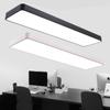 Luminária de Teto LED Moderna Casual Forma de Faixa Longa Lâmpada Retangular Escritório Estúdio Edifício de Escritórios Trabalho