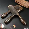 Madeira de Asa de Frango, Sândalo Verde, Pente de Sândalo Roxo, Pente de Massagem para Casa, Pente de Madeira para Cabelo Longo e Curto, Artesanato em Madeira