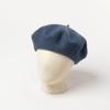 Boina británica retro Ishihara Rimei, gorro de pintor japonés grueso para mujer, boina de lana de estilo coreano para todo tipo de prendas.