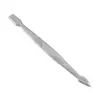Empujador de cutículas de acero inoxidable, pinzas para cutículas, herramienta de manicura de acero inoxidable para eliminar piel muerta y padrastros, tijeras profesionales para cortar uñas