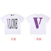 Vlone saludo manga corta V grande dragón chino limitado Fujiwara Hao Guanxi Wang Yibo con suelto pareja hombres