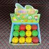 Mini Baloncesto de Goma 6cm Juguetes Hueco Sin Inflar Venta al por Mayor Equipo de Entrenamiento Pelota para Niños Soporte para Pelota Marco para Pelota Pelota Educativa