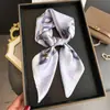 Bufanda Impresa Tipo Seda para el Trayecto Diario, Chal de Alta Gama, Pañuelo para el Cuello con Protección Solar, Pañuelo Cuadrado Pequeño, Pañuelo para la Cabeza, Bufanda para Mujer