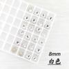 Celebridad de Internet Año Nuevo Joyería para Uñas Copo de Nieve Diamante Punta Diamante Forma Especial Estéreo Versátil Lujo Accesible Accesorios de Cristal para Uñas