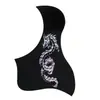 Venta al por mayor del fabricante Accesorios para instrumentos musicales 40/ 41 pulgadas Pickguard de Guitarra Impreso con Dragón y Fénix Pickguard Decorativo para Guitarra Acústica