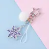 Decorações de Natal, Floco de Neve Atmosfera de Inverno Pingentes para Corrente de Celular, Chaveiros, Acessórios de Resina Atacado, Venda Direta do Fabricante