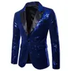 Traje de actuación europeo y americano con lentejuelas doradas, traje coreano, presentador de discoteca, MC, estudio, abrigo, lote de puntos