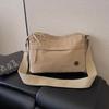 2025 Nuevo Estilo Bolso de Hombro Simple de Tela de Nylon para Mujer Bolso Cruzado Versátil Bolso de Hombro de Múltiples Capas Bolso Cruzado de Moda