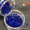 Diamante Mágico de Resina Colorida de 3 mm Diamante Desnudo Strass de Fondo Puntiagudo Cristal Diamante Desnudo Relleno de Arena Movediza Diamante Acrílico Decorativo