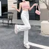Jeans Rectos Estilo Commuter para Mujer, Nuevos de Primavera y Otoño, de Cintura Alta, Adelgazantes y que Alargan la Figura, Rectos Holgados, Modernos