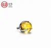 Liga de Titânio F136 Zircônia Bola Três Garras Colorida Nicho Tendência Piercing de Língua Brinco Stud Piercing de Osso da Orelha Joias Atacado