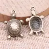 Colgante de Tortuga Animal Marino Multicolor de Exportación 24x16mm 2.05g