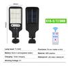 Luz Solar de Calle para Exterior Transfronteriza Nueva Iluminación Inducción de Cuerpo Humano Luz para Césped Jardín con Control Remoto Impermeable Luz para Jardín
