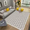 Alfombra de terciopelo de cristal de marca de lujo moderna para sala de estar, alfombrilla de cobertura total para sofá y mesa de centro, alfombra de cabecera de dormitorio, alfombrilla de suelo de área grande