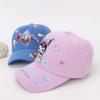 Sombrero de invierno nuevo ins pana luces gorra de béisbol para niños caricatura kulomi gorro cálido para exteriores