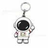 Llaveros personalizados de goma blanda de PVC, colgantes de llavero planos personalizados de dibujos animados de anime, venta al por mayor de fábrica de regalos