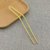 Horquilla de Hierro Xiangyun en Forma de U para DIY Estilo Antiguo Hanfu Doble Paso Recto Horquilla con Borla Horquilla Galvanizada Accesorio para el Cabello de Flor